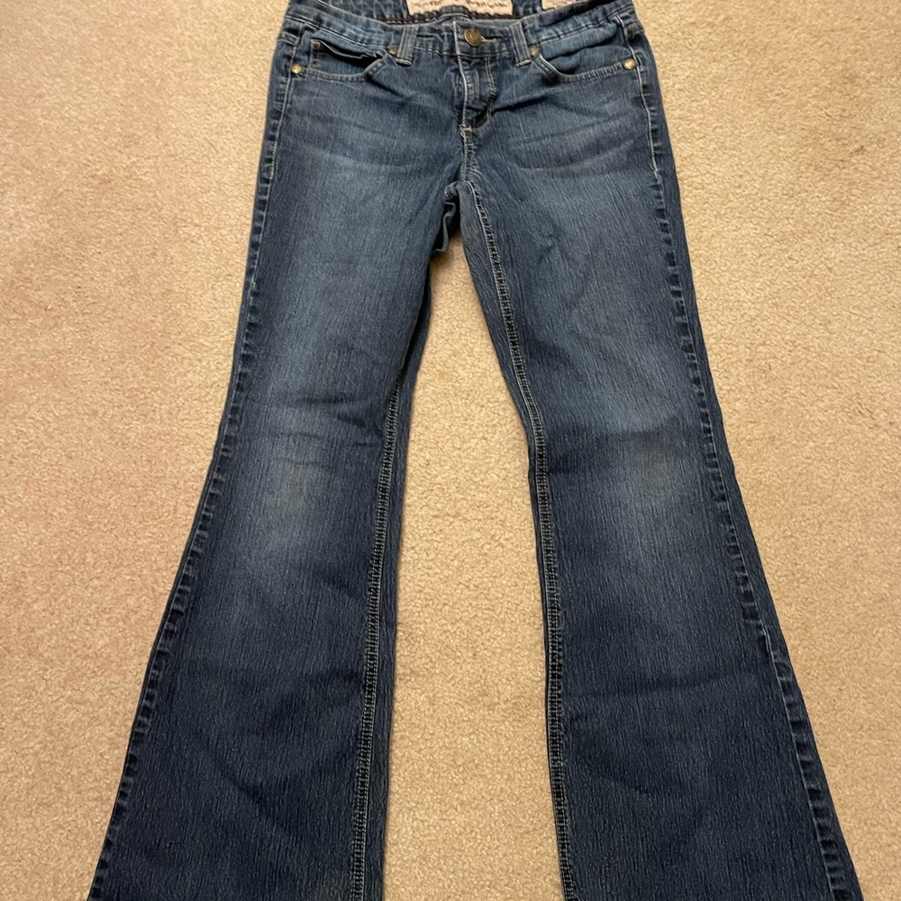 Vintage America Jeans Mid Rise Flare Size 6